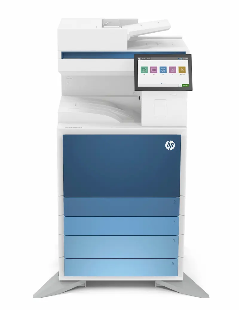 HP LaserJet Managed MFP E731dn Mono Printer 800